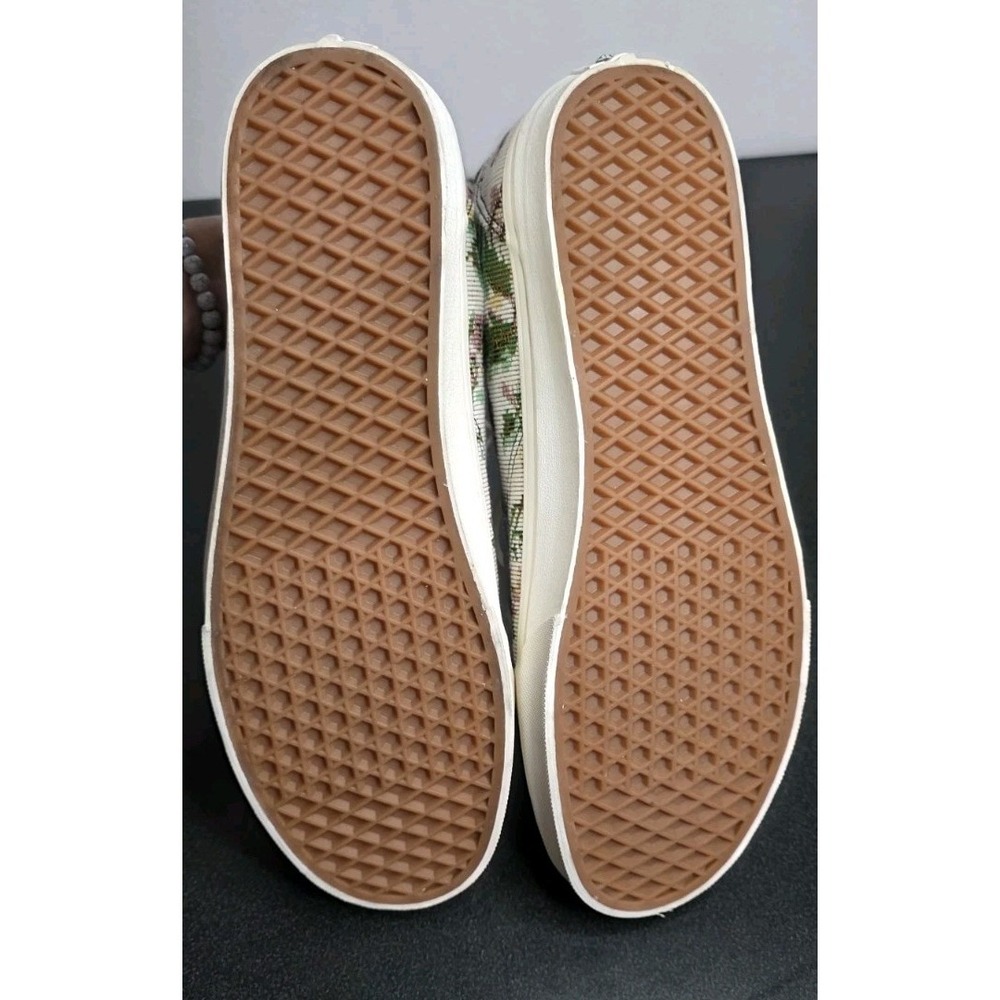 Vans Old Skool Tapestry Floral Marshmallow M13‎ FP Skater Casual Surf Boho - Picture 8 of 8